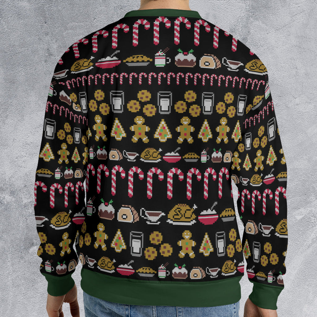 Who Ever Heard Of A Skinny Santa Ugly Christmas Sweatshirt