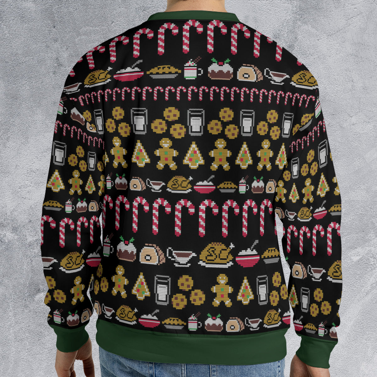 Who Ever Heard Of A Skinny Santa Ugly Christmas Sweatshirt
