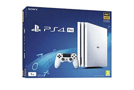 Sony PlayStation 4 Pro Console - 1TB Storage, White