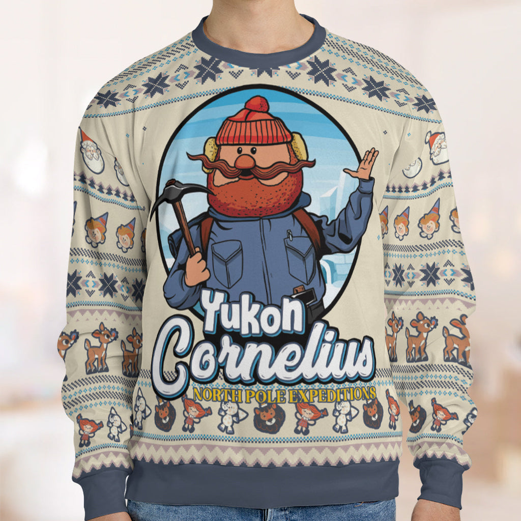 Yukon Cornelius Ugly Christmas Sweatshirt