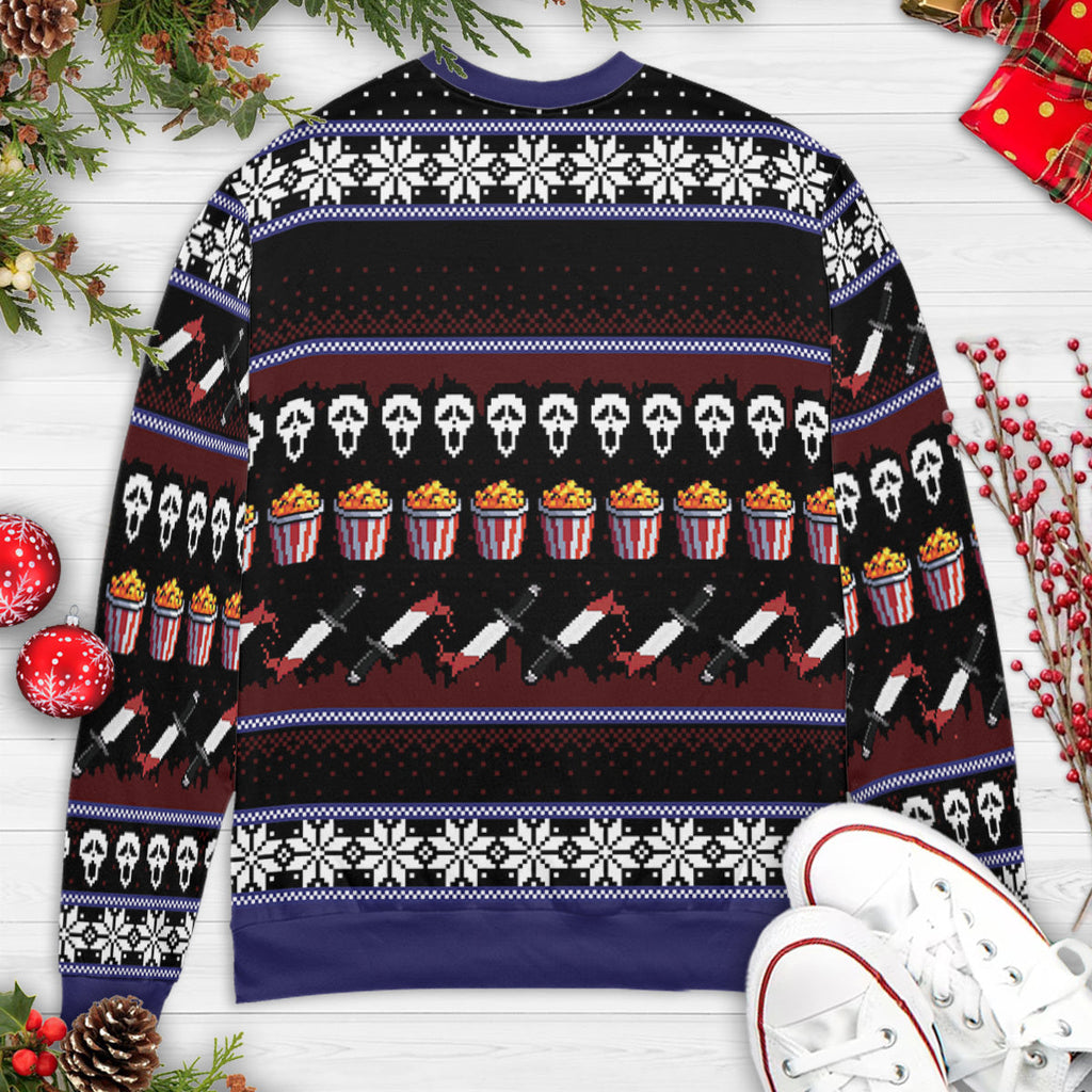 Holiday Scream Ugly Christmas Sweatshirt
