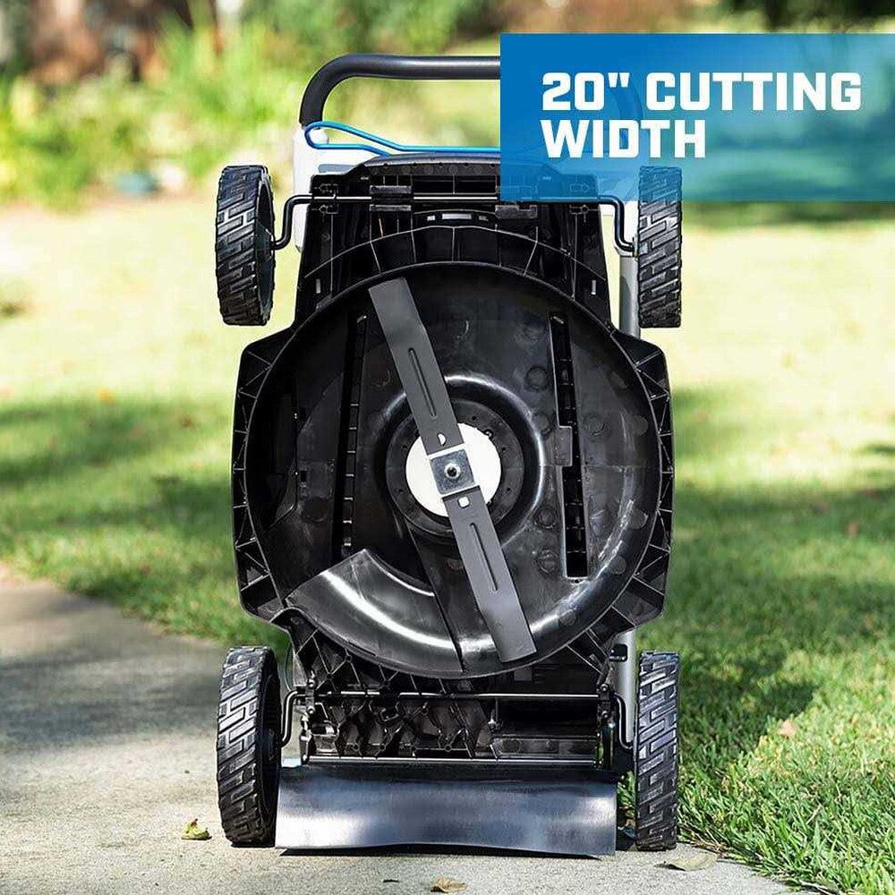 HART 40-Volt 20-Inch Cordless Brushless Push Mower Kit