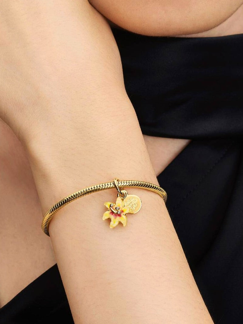Glow Flower Dangle Charm