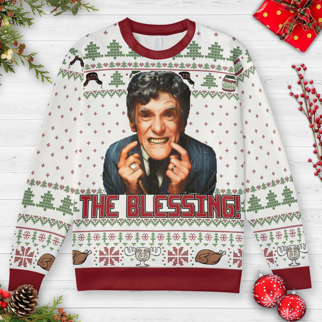 The Blessing Ugly Christmas Sweatshirt