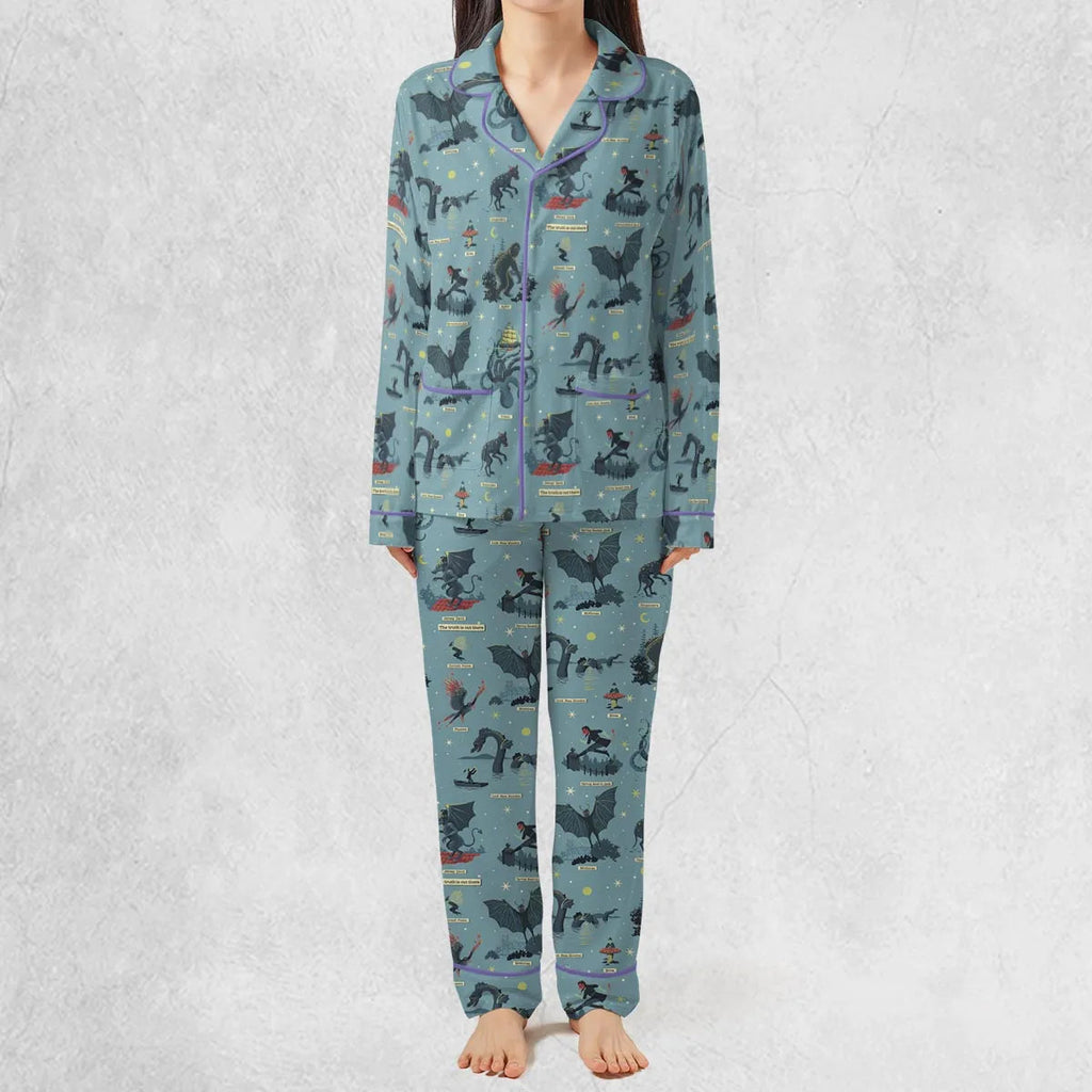 Paranormal Creatures Pajamas Set