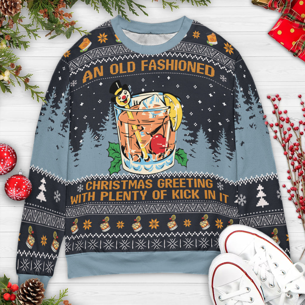 Old Fashioned Ugly Christmas Sweatshirt