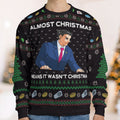 Ace Attorney Christmas Meme Ugly Christmas Sweatshirt