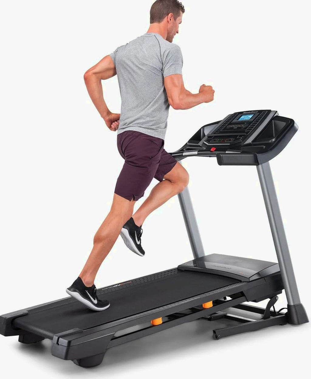 Nordictrack T Series Treadmill, Black, 73.5 in D x 36 in W x 54 in H, 55 in x 20 in Deck