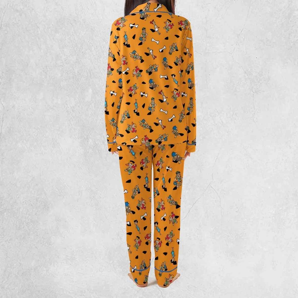 Stone Age The Flintstones Characters Pajamas Set