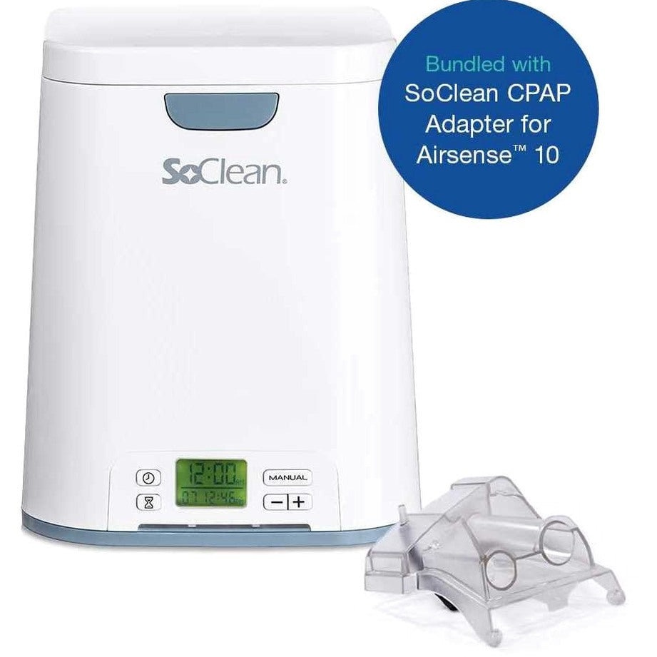 SoClean 2 CPAP Cleaner And Sanitizing Machine With ResMed AirSense 10 Adapter