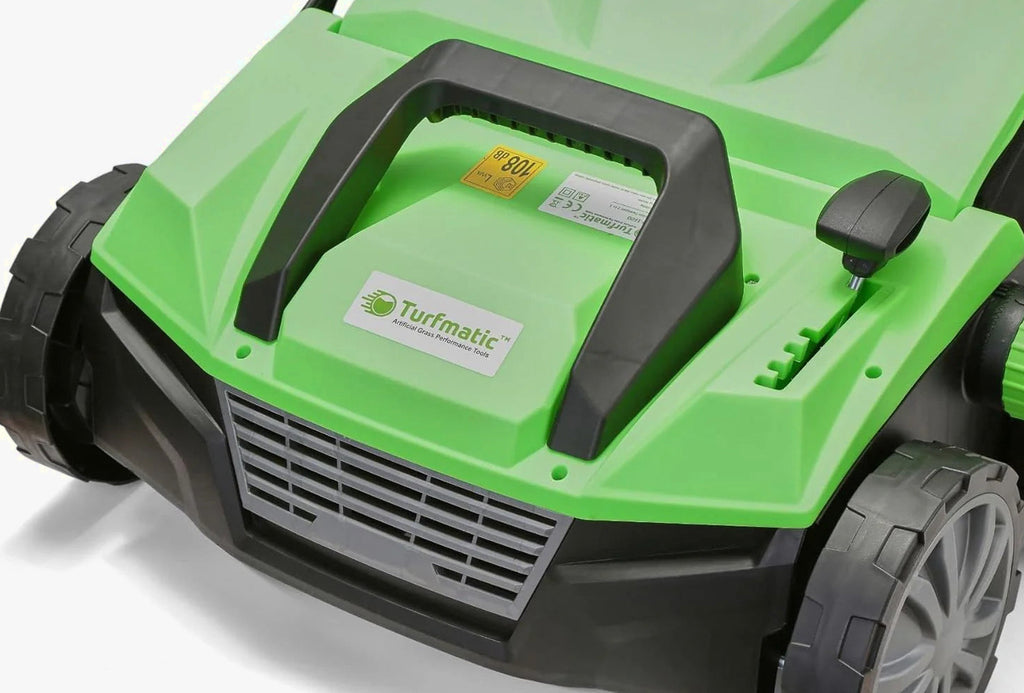 Turfmatic Artificial Grass Sweeper, 15 Inch Brush, 1800W, 2-In-1 Design