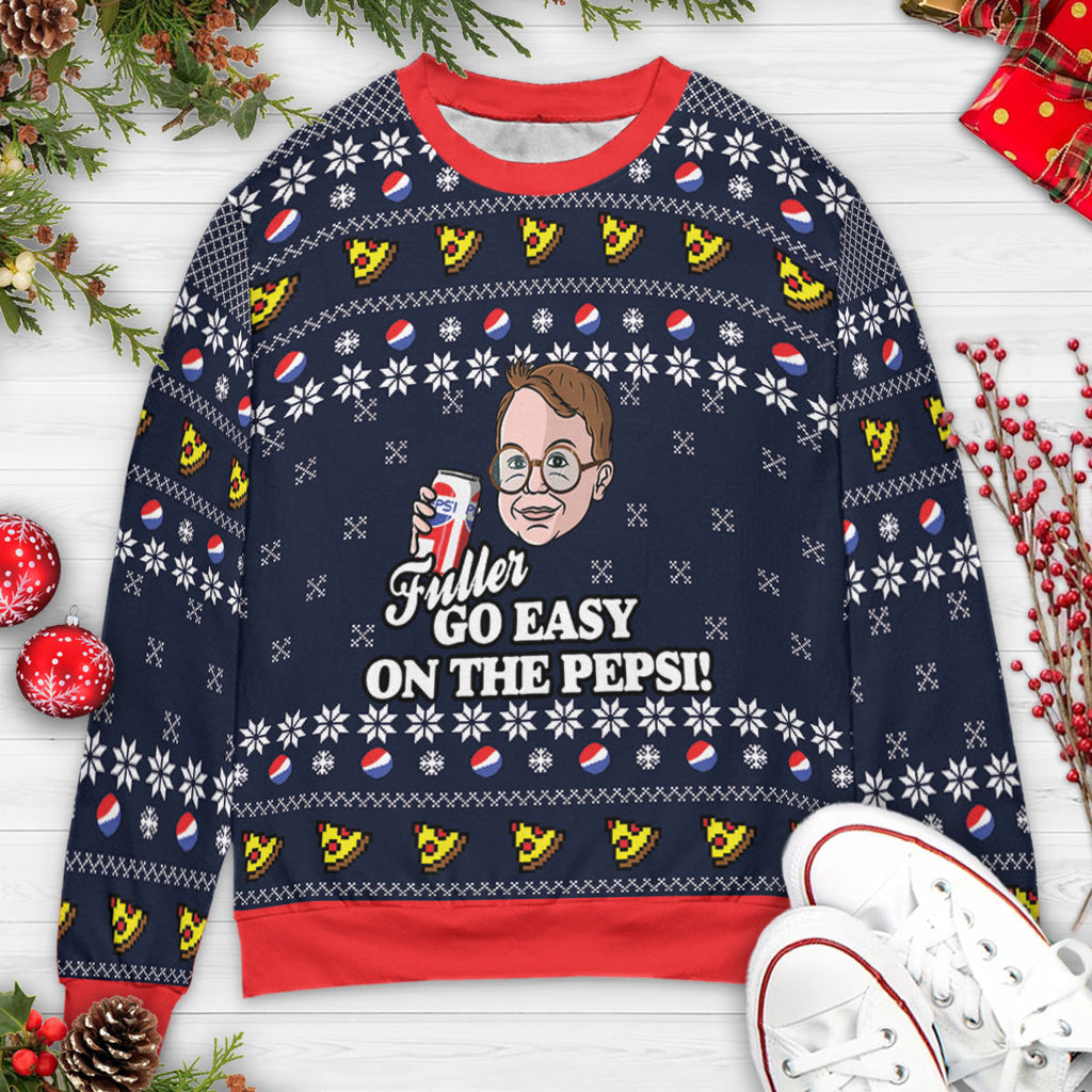 Pepsi Boy Fuller Home Alone Ugly Christmas Sweatshirt