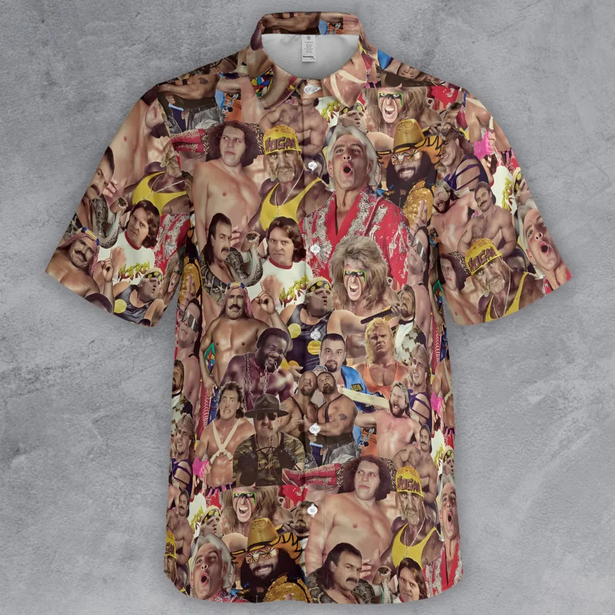 Pro Wrestlers Button Down Shirt