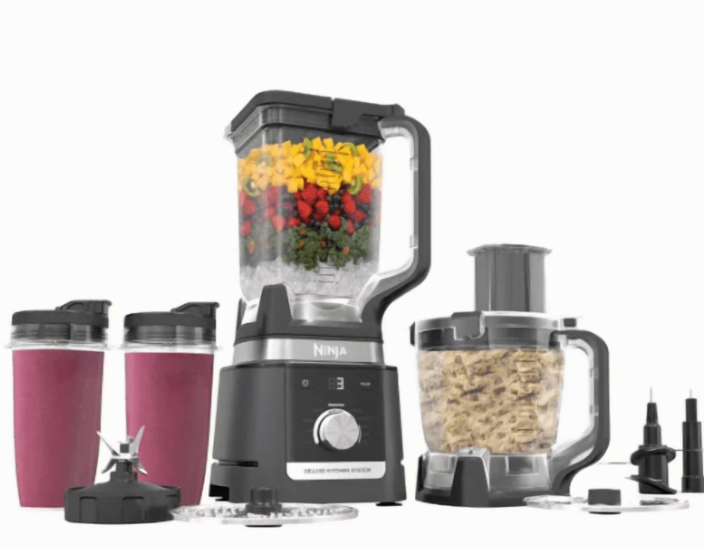 Ninja Deluxe Kitchen System With 88-oz Pitcher, 9-Cup Processor And Auto-iQ