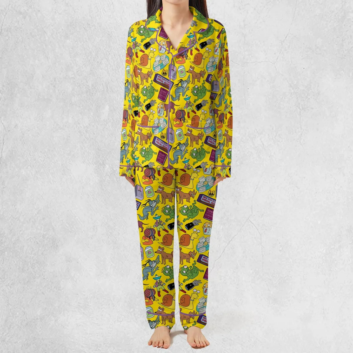 Treehouse of Horror The Simpson Pajamas Set