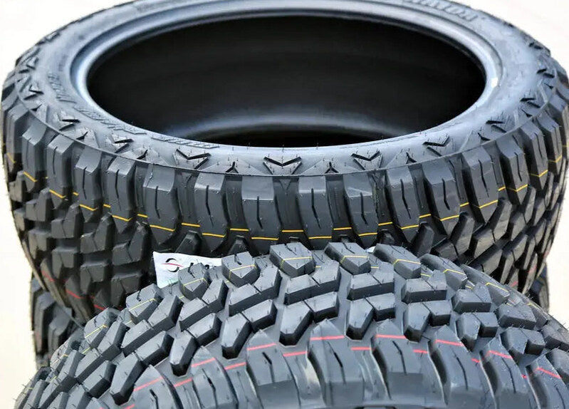 Set Of 4 LT275/65R20 126/123Q E-Rated Mud-Terrain Tires - 10-Ply Construction