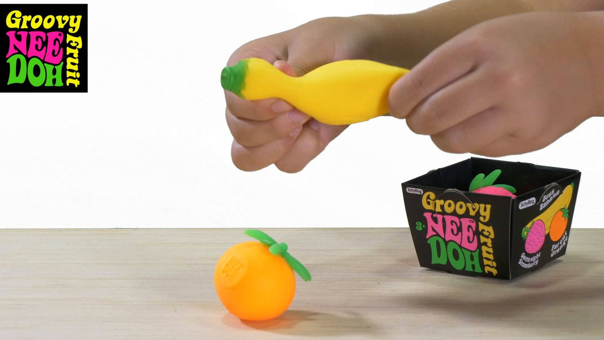 Fruit Shaped Squeeze Toy Trio
