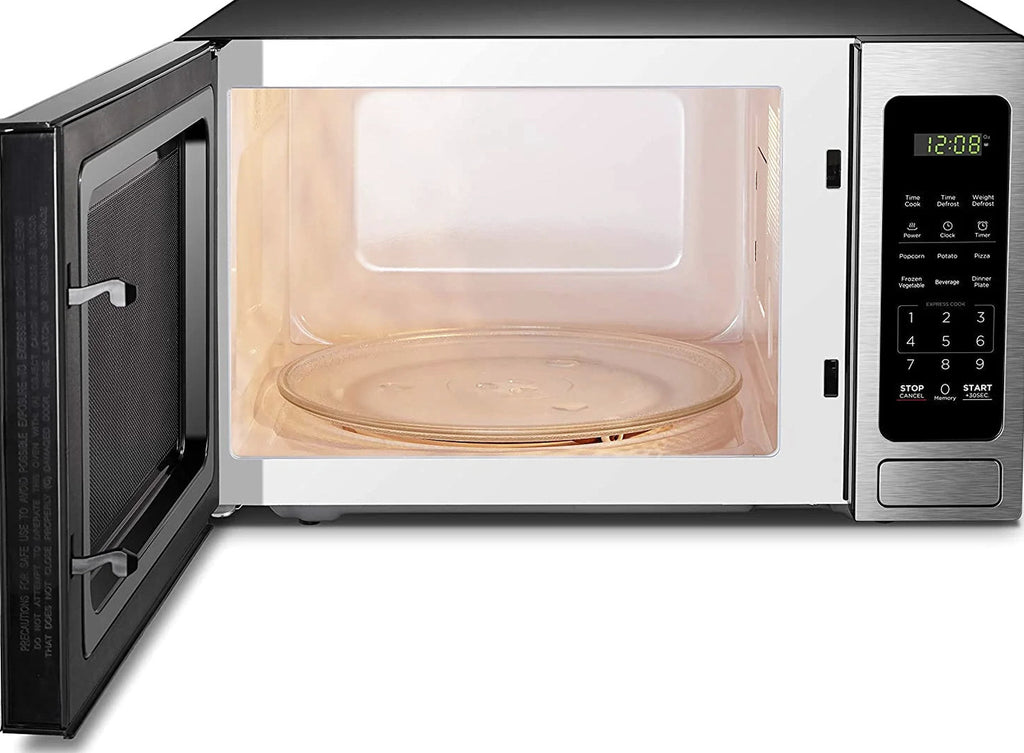 BLACK+DECKER 1.4 Cu Ft 1000 Watt Countertop Microwave Oven, Stainless Steel