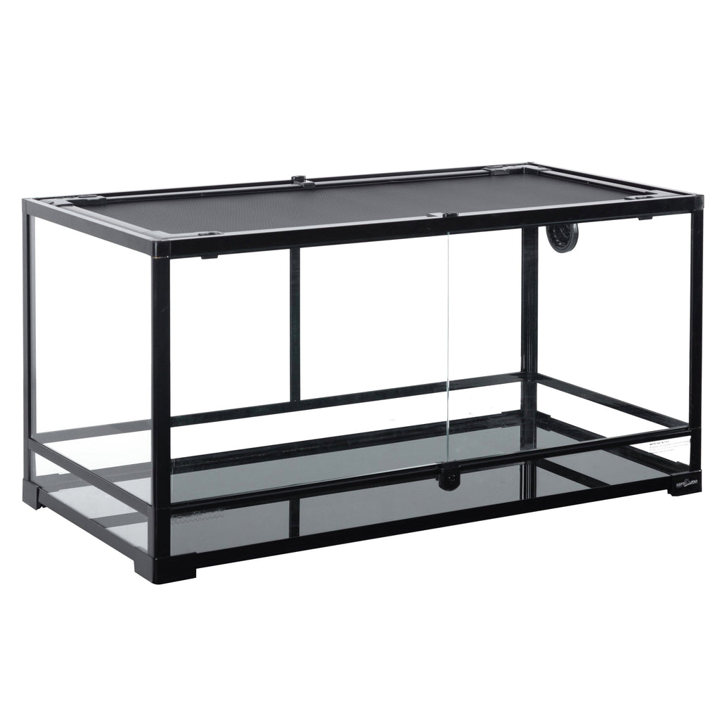 REPTI-ZOO Glass Terrarium, Front Double Doors, 40 Gallon