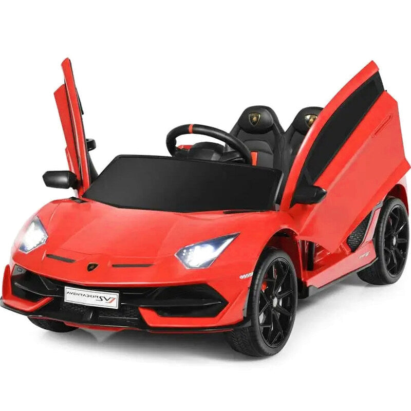 Lamborghini SVJ Kids Ride-On Electric Sports Car, 12V - SVJ