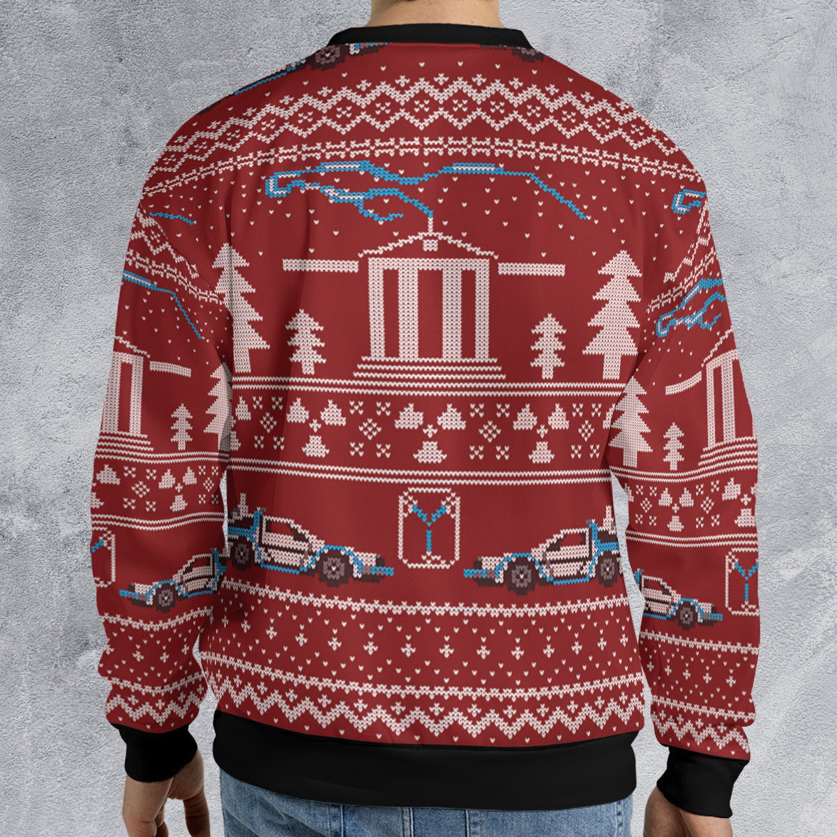 Back To The Future Ugly Christmas Sweatshirt
