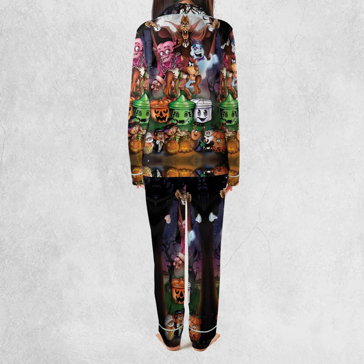 Halloween Food Mascot Themed Pajamas Set