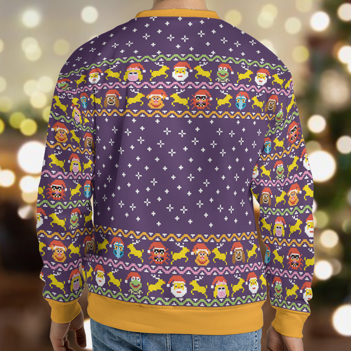 Watch Out For the Icy The Muppets Ugly Christmas Sweatshirt