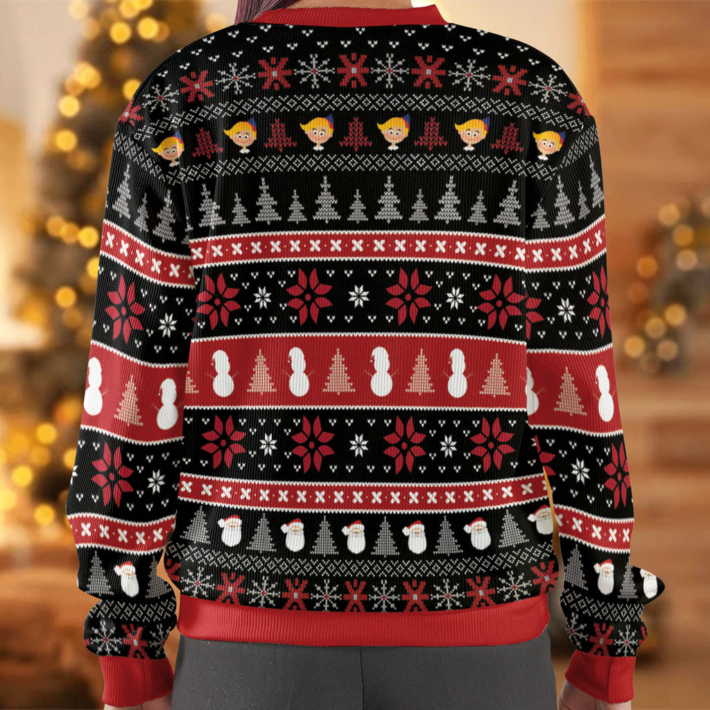 I'm A Man Now Tanta Ugly Christmas Sweatshirt
