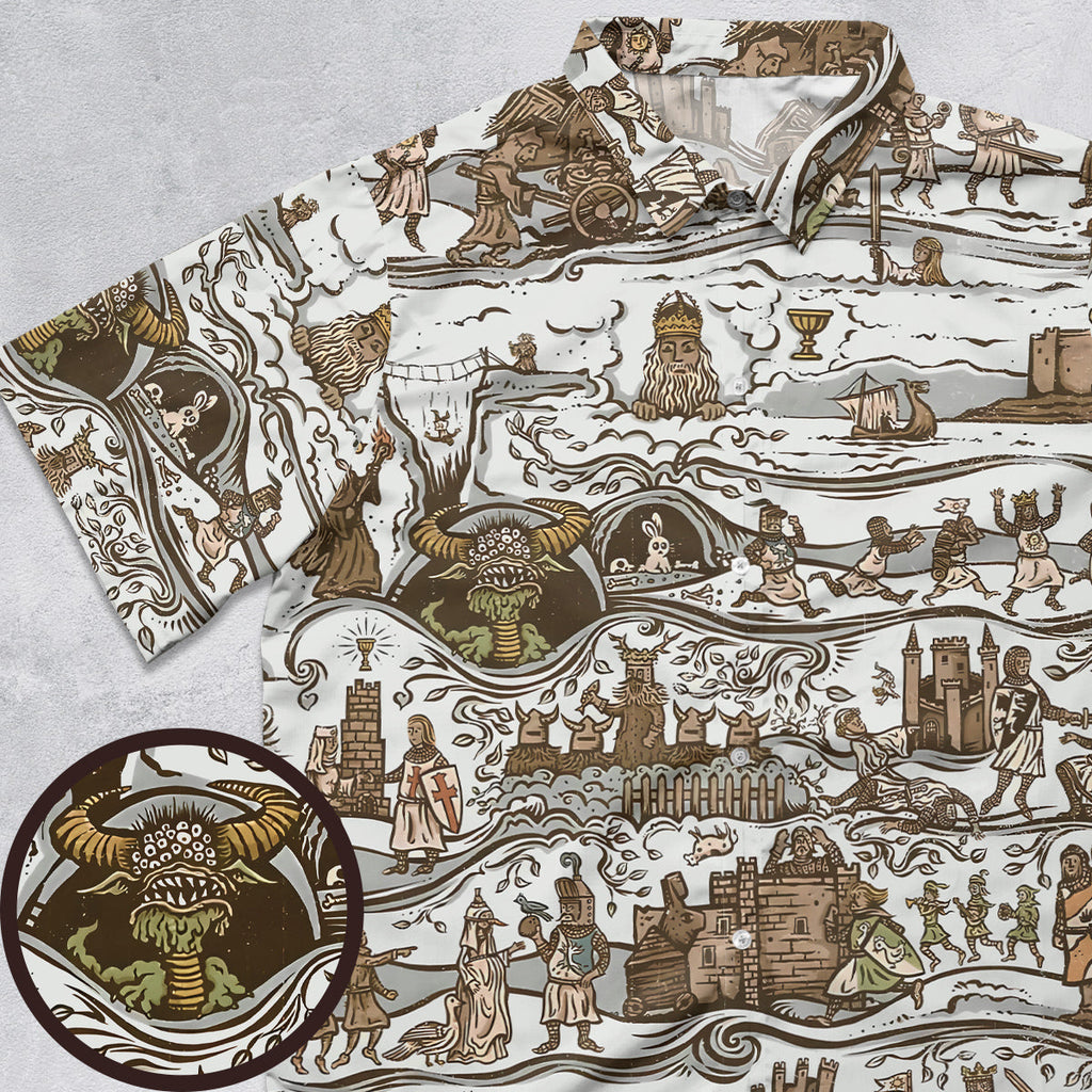 The Tapestry Journey Monty Python Button Down Shirt