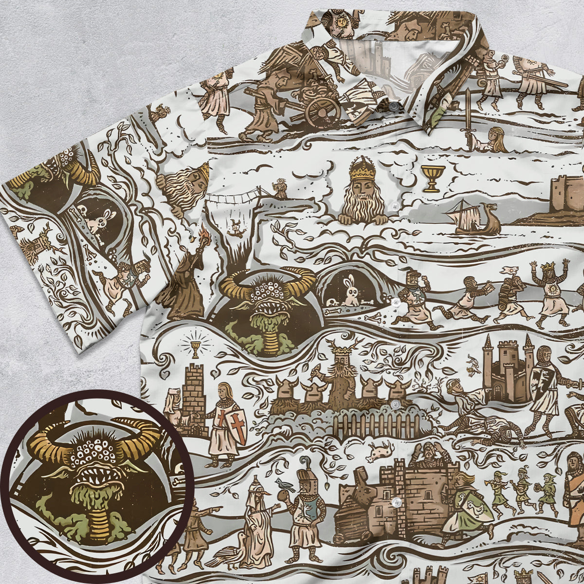 The Tapestry Journey Monty Python Button Down Shirt