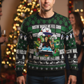 Bustin' Makes Me Feel Good Ugly Christmas Sweatshirt