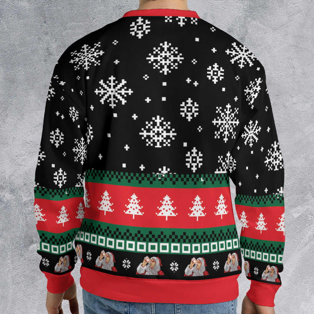 Wish In One Hand Ugly Christmas Sweatshirt