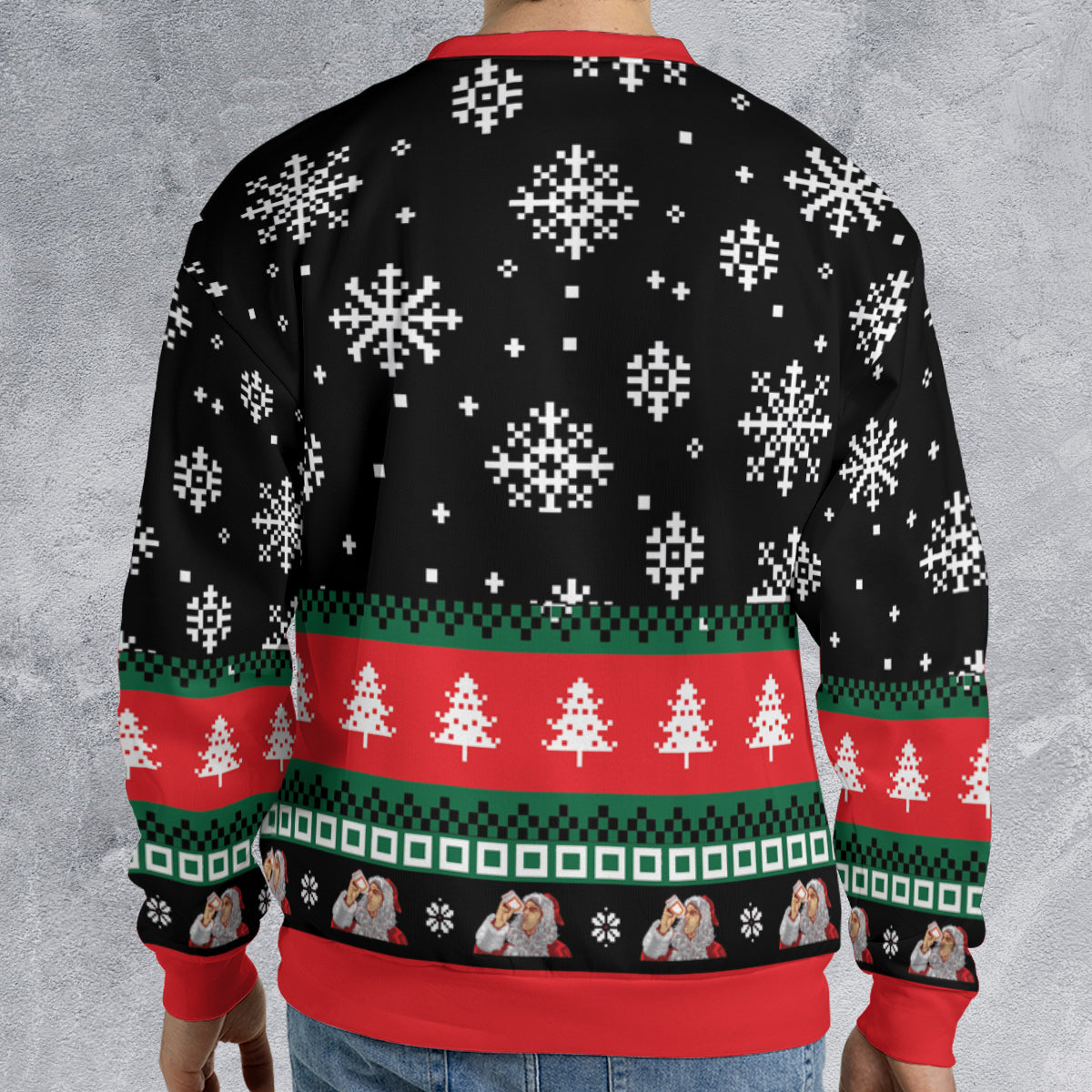 Wish In One Hand Ugly Christmas Sweatshirt
