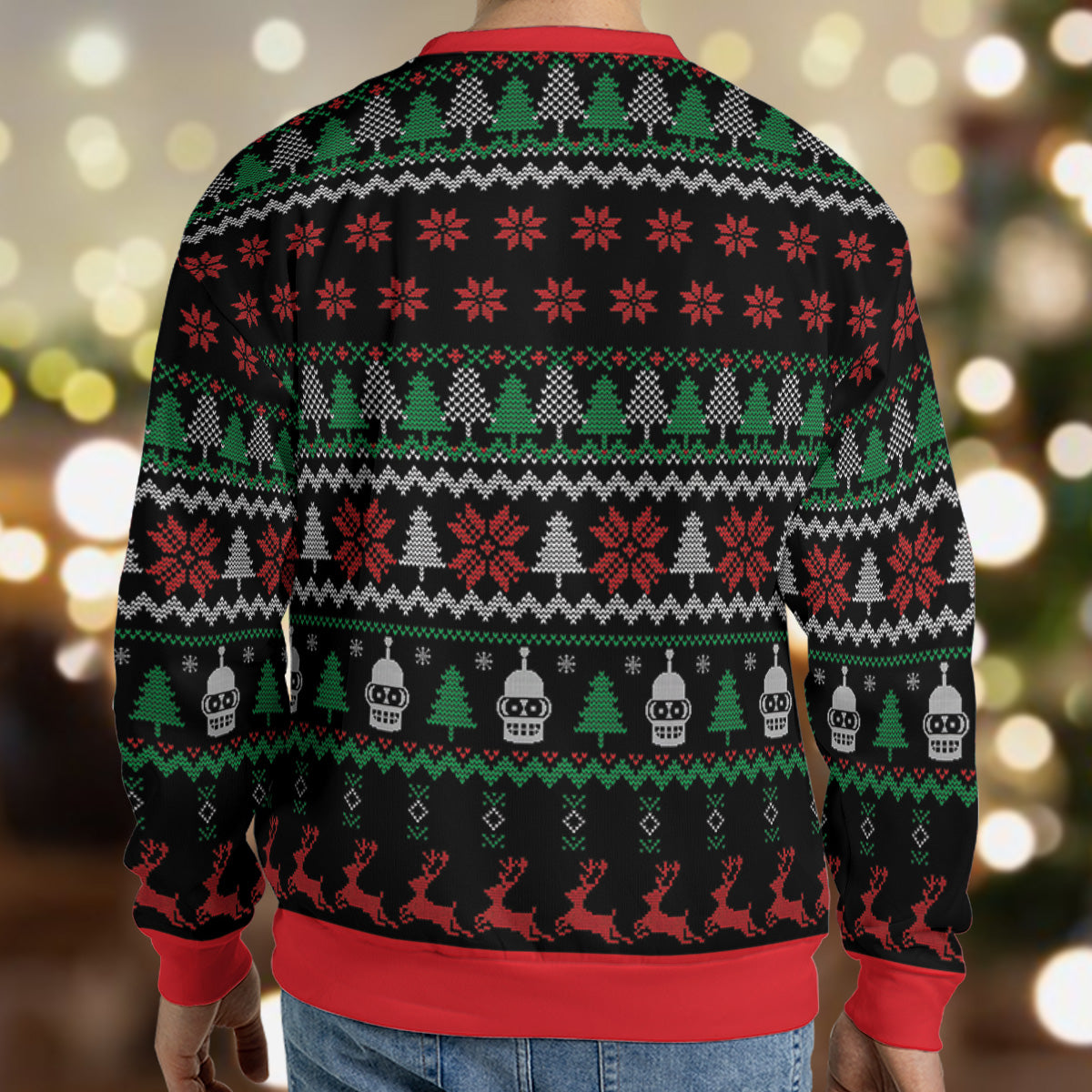 Ya Filthy Animal Futurama Ugly Christmas Sweatshirt