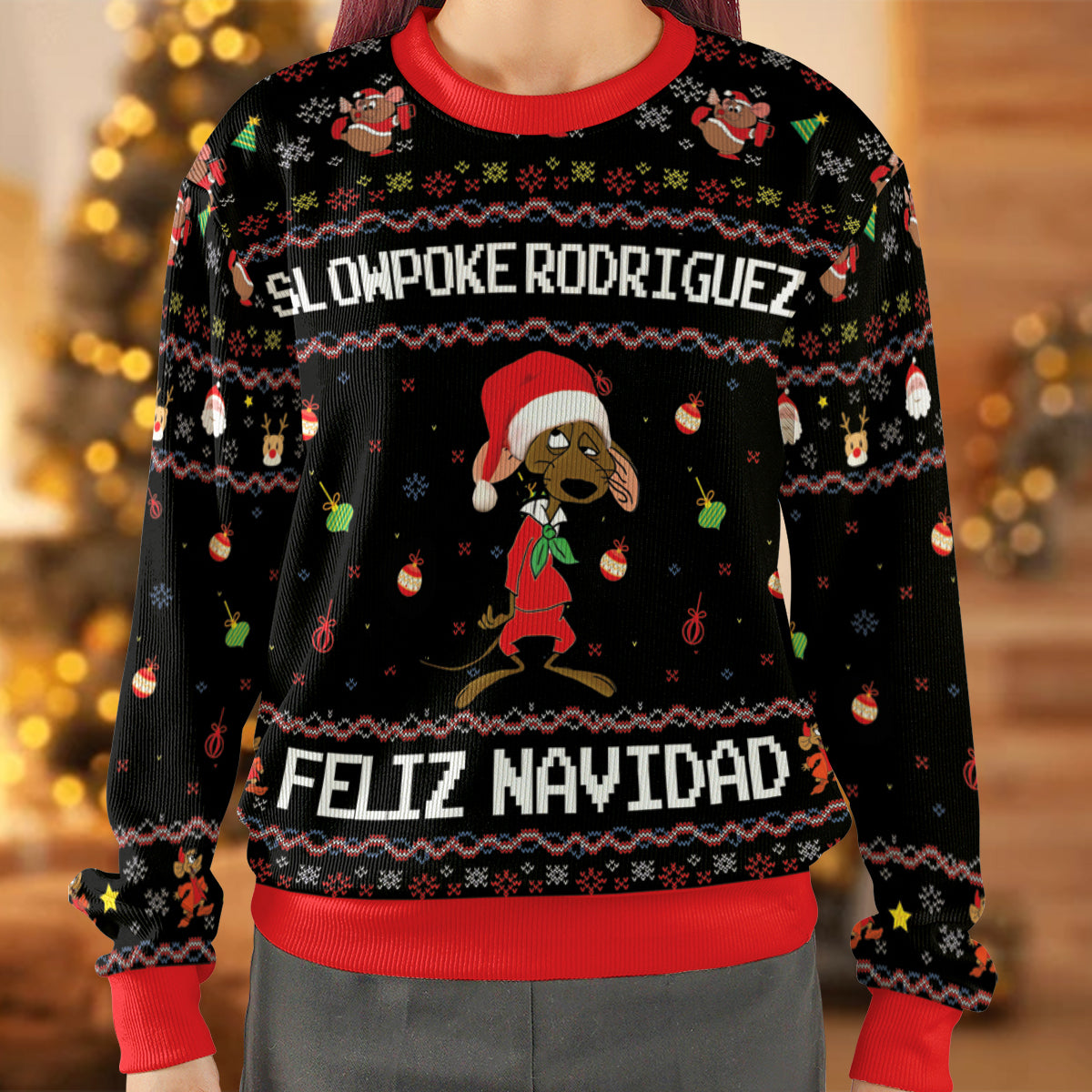 Slow Christmas Ugly Christmas Sweatshirt