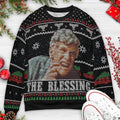 The Blessing Uncle Louis National Lampoon's Christmas Vacation Ugly Christmas Sweatshirt
