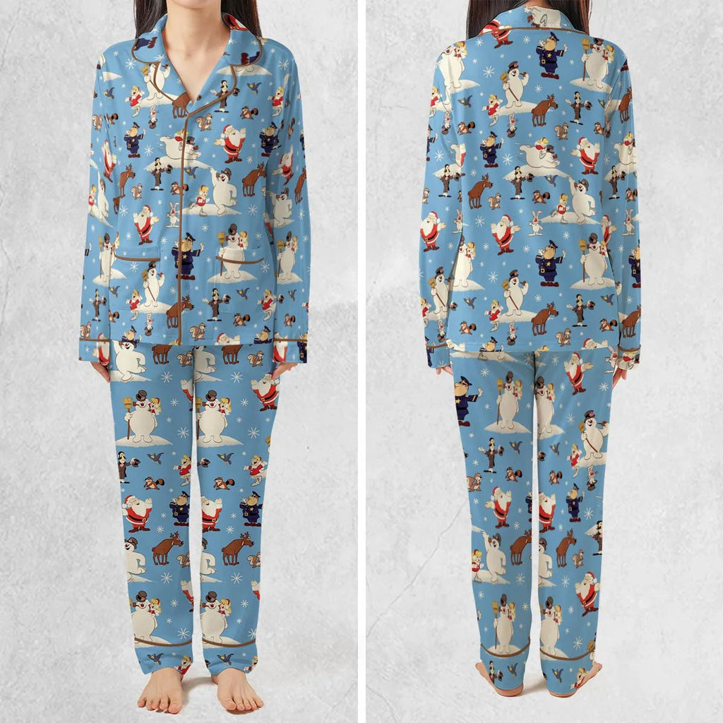 Frosty the Snowman Christmas Characters Pajamas Set