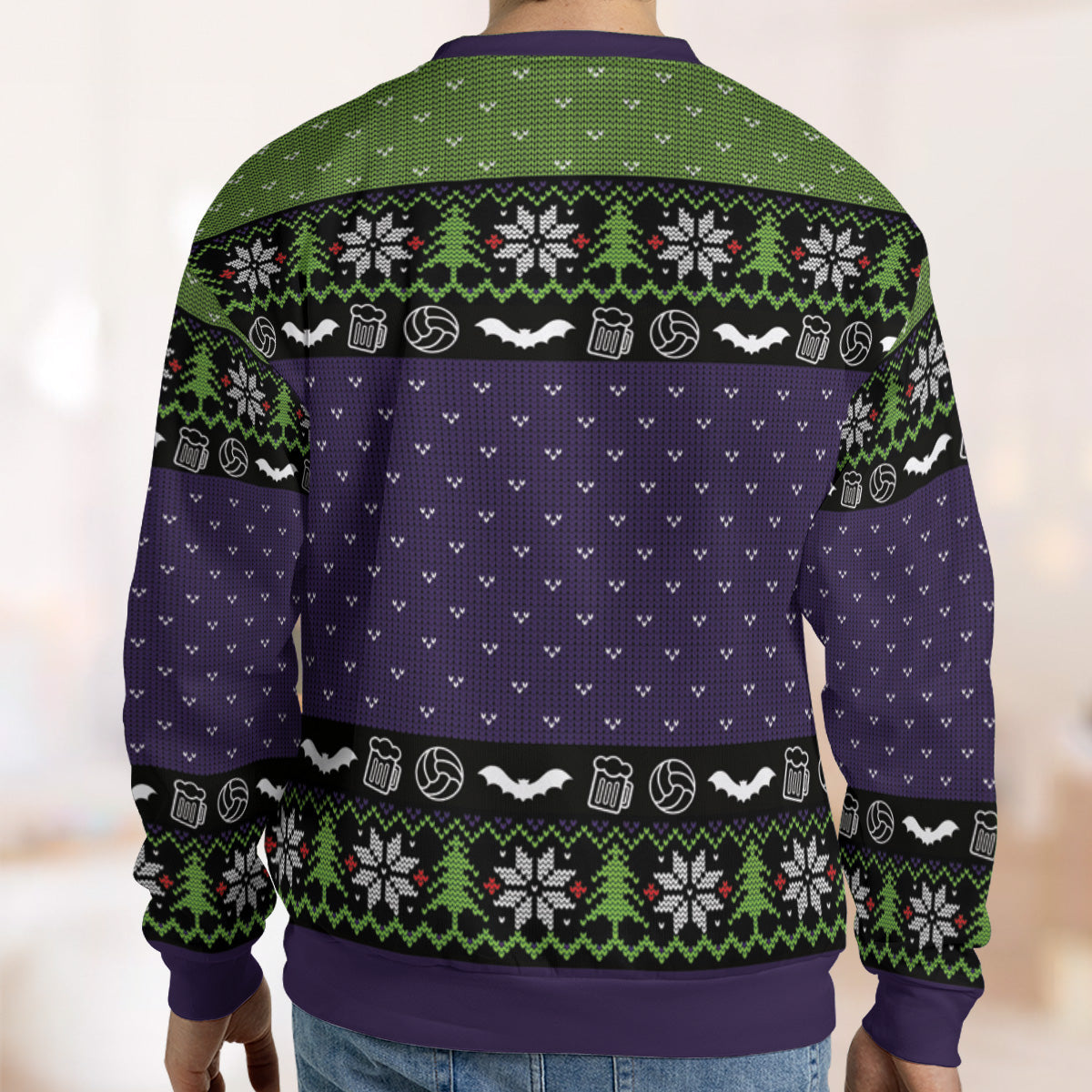 Regular Human Holiday Ugly Christmas Sweatshirt