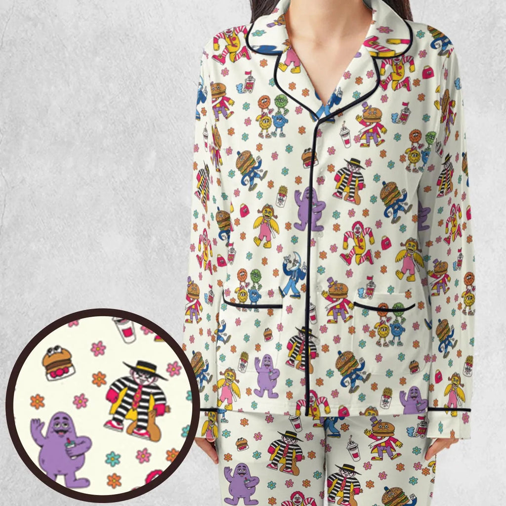 BADA BOP BA BA Mcdonaldland Pajamas Set