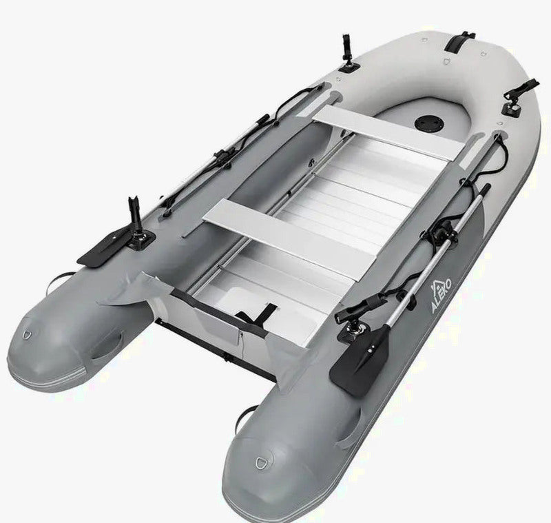 Inflatable Dinghy Tender, 8'5, Red/Black, PVC With Aluminum Floor - BT85RBK