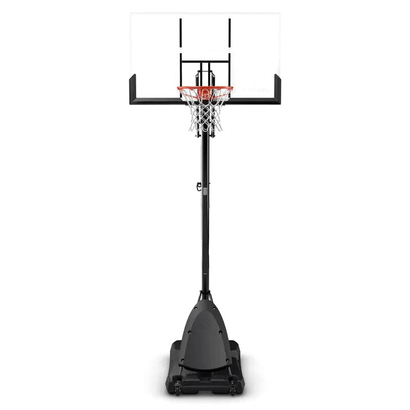 Spalding Portable Basketball Hoop With 54-Inch Shatterproof Polycarbonate Backboard - ExactaHeight