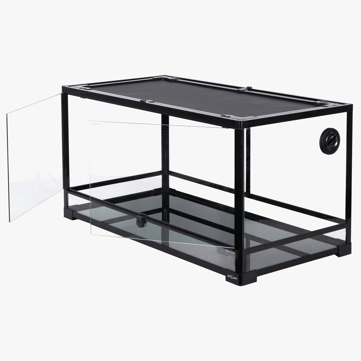 REPTI-ZOO Glass Terrarium, Front Double Doors, 40 Gallon