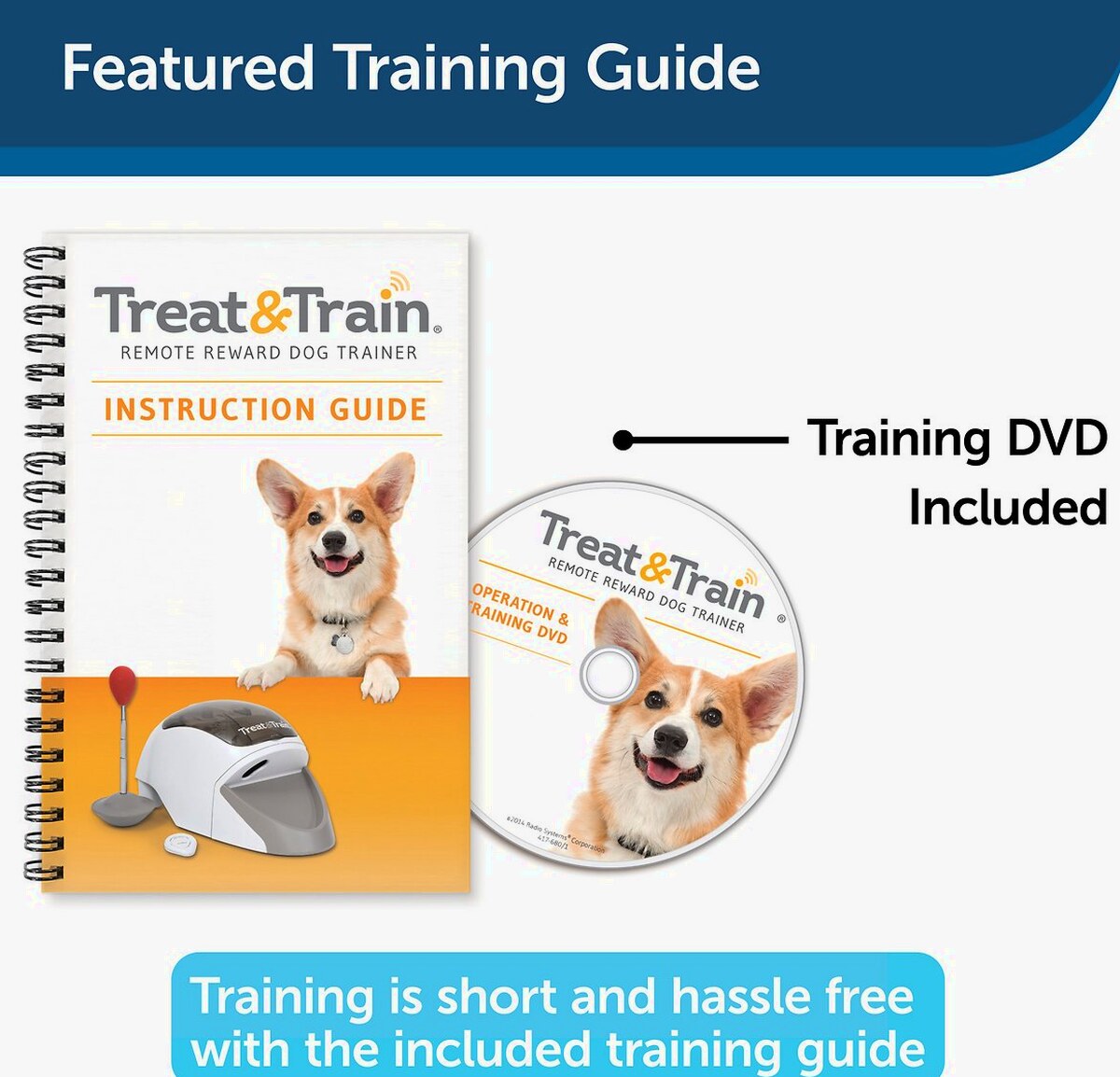 PetSafe Treat & Train Remote Treat Dispensing Dog Training System With Remote And Target Wand