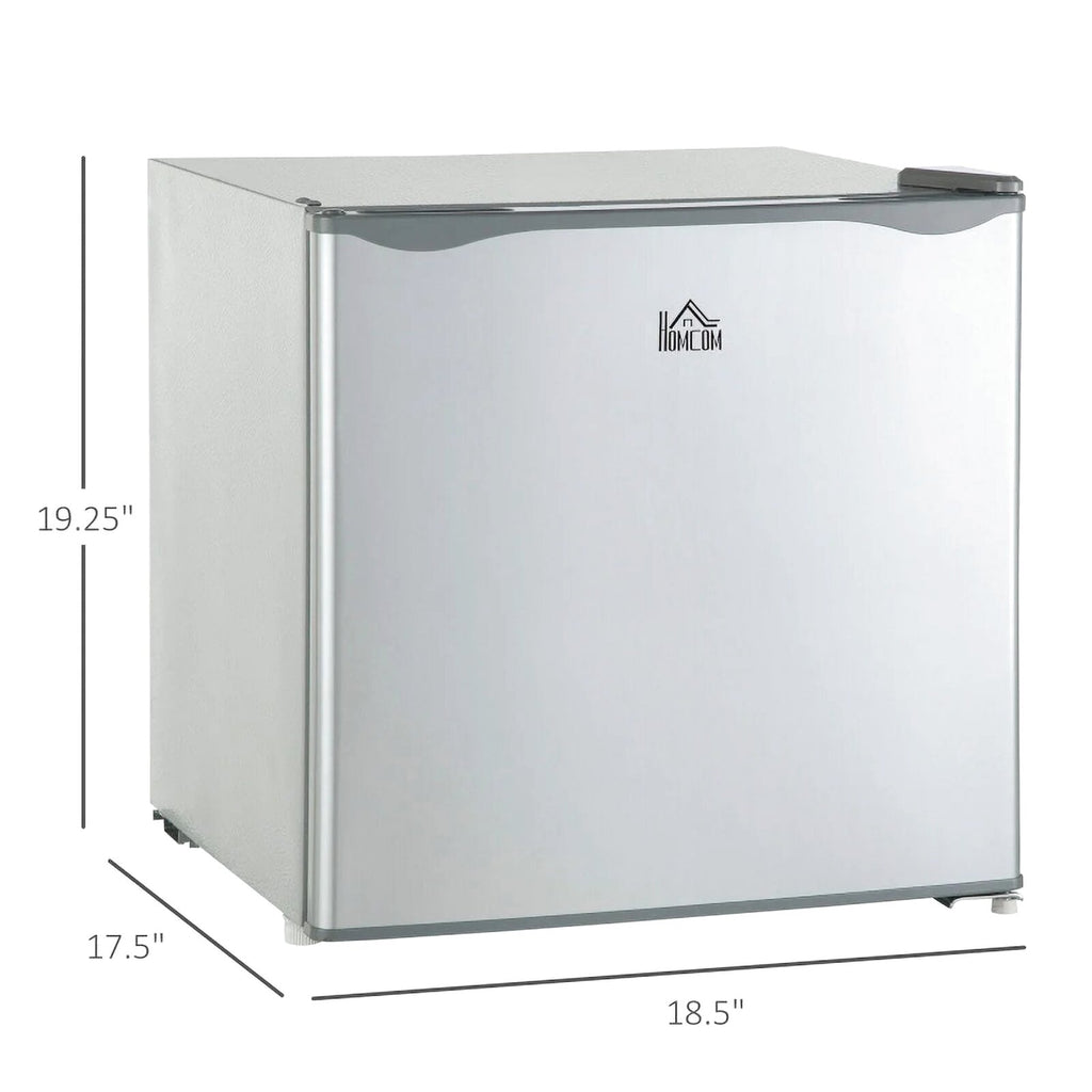 HOMCOM Countertop Upright Mini Freezer, 1.1 Cu.Ft, Gray - 05