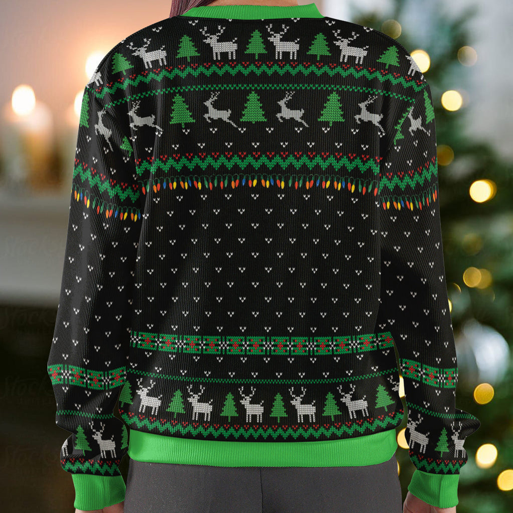 Hallelujah Holy Christmas Ugly Christmas Sweatshirt