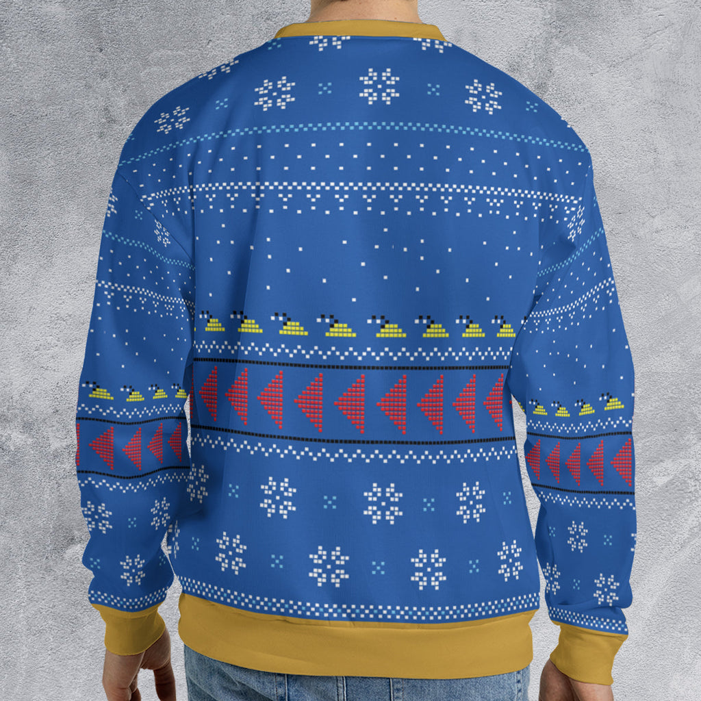 Frelling Christmas Farscape Ugly Christmas Sweatshirt