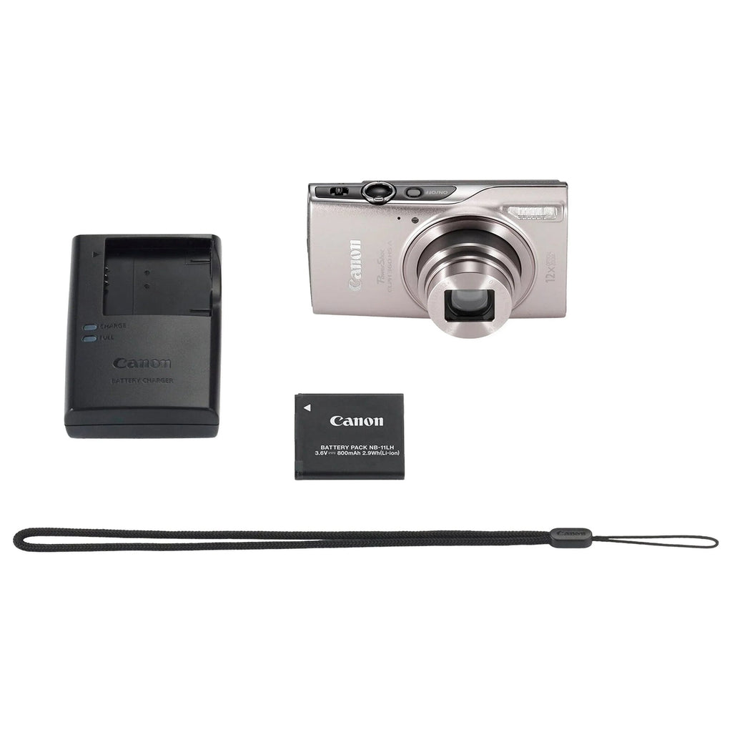 Canon PowerShot ELPH 360 Camera - Silver