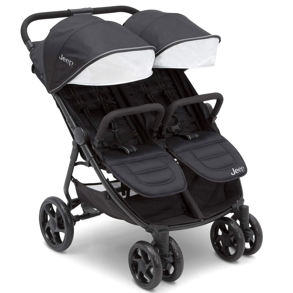 Jeep Destination Ultralight Side x Side Double Stroller, 80 Pounds Total - Destination
