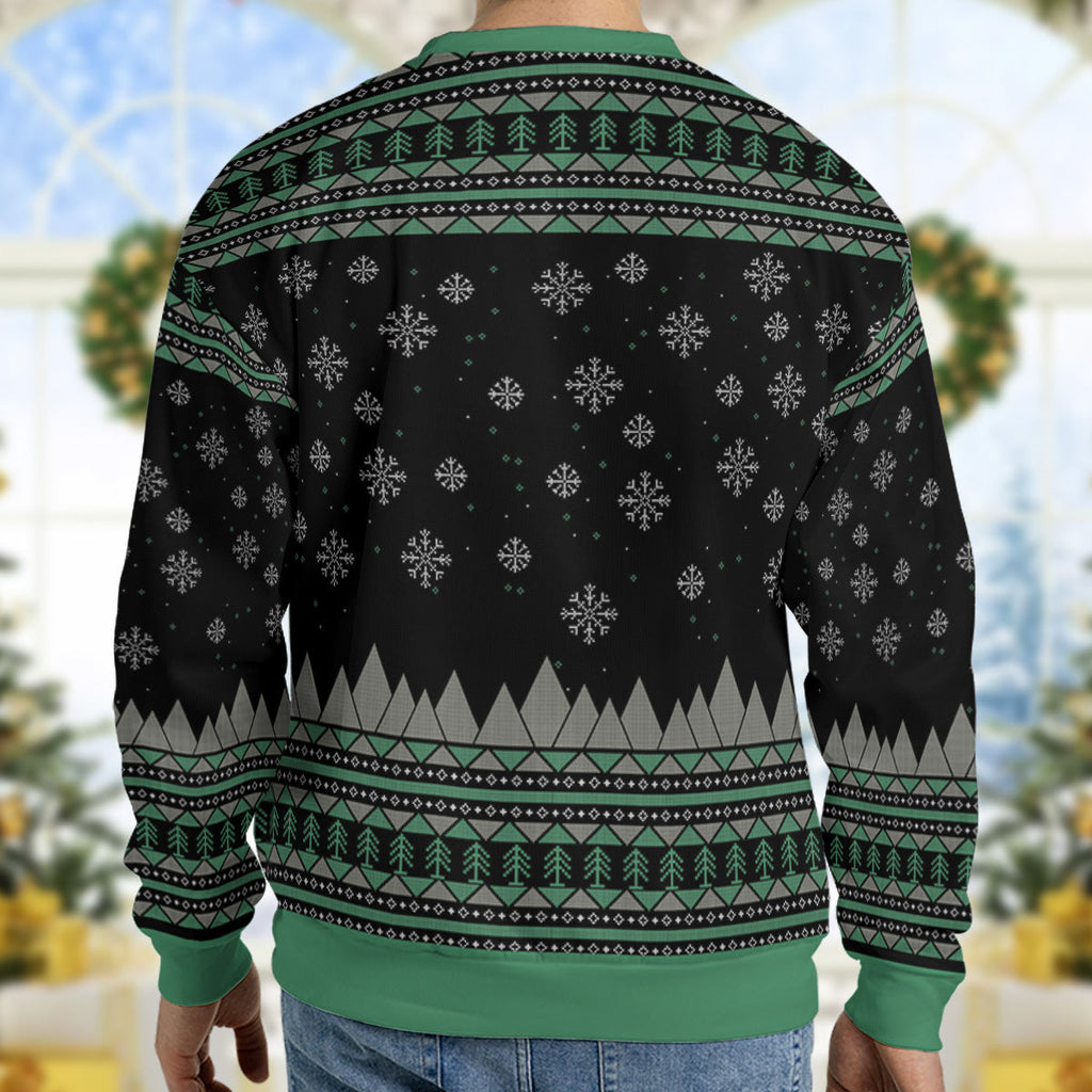 40K Christmas Tree Ugly Christmas Sweatshirt