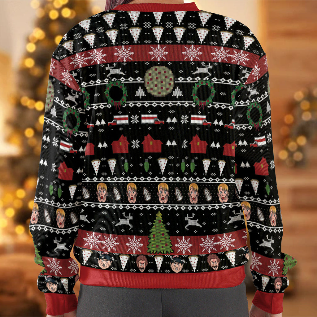 Surprise Gift Home Alone Ugly Christmas Sweatshirt